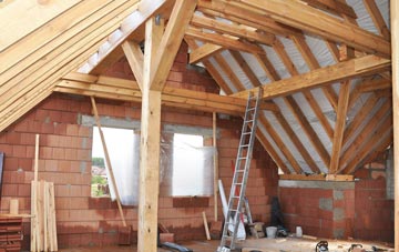 Picket Hill attic trusses